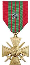 Croix de guerre 39 45 argent