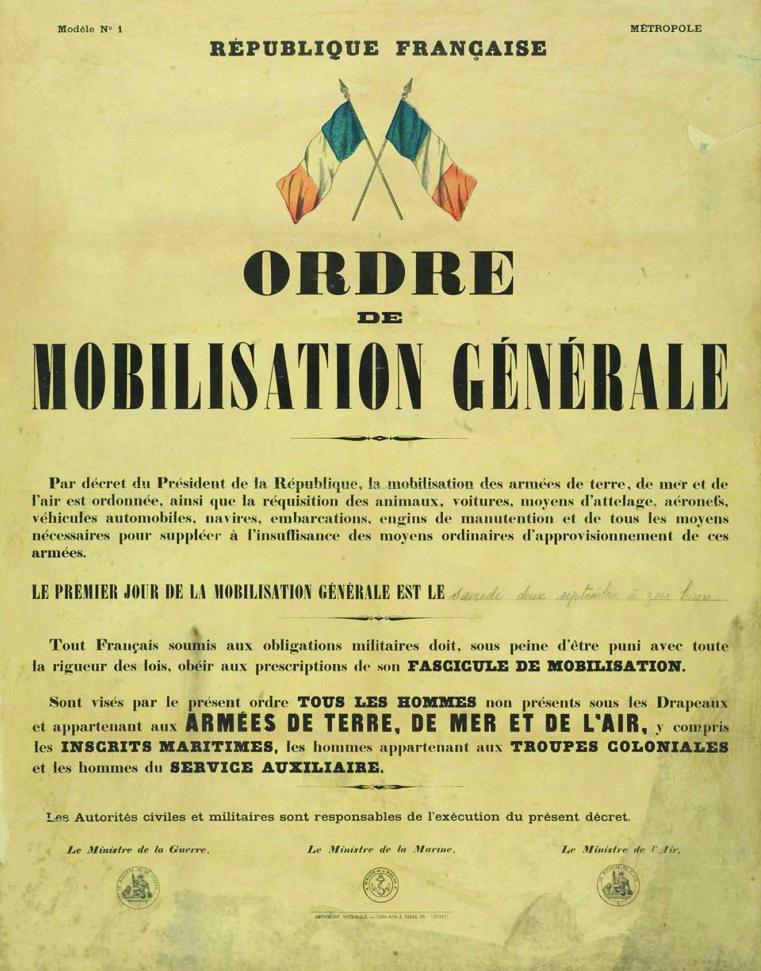 Mobilisation 1939